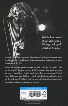 Паперова книга «Robert Plant: a Life: The Biography», автор Пол Ріс - фото №2 - мініатюра