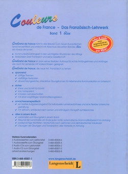 Бумажная книга «Couleurs de France 1. Lehrbuch und Arbeitsbuch», автор Энни Фаудер - фото №2 - миниатюра