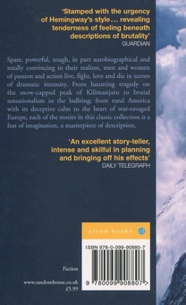 Паперова книга «The Snows of Kilimanjaro and Other Stories», автор Ернест Гемінґвей - фото №2 - мініатюра