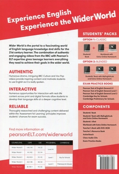 Паперова книга «Wider World 4. WorkBook with Extra Online Homework», автор Деміан Уільямс - фото №2 - мініатюра