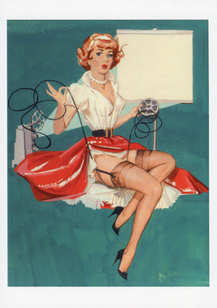 «Открытка Robert Oliver Skemp — Reel Tangled Up, circa 1950s (RO03)», бренда Artistic Card - фото №1 - миниатюра