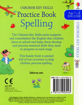 Паперова книга «Spelling Practice Book 7-8» - фото №2 - мініатюра