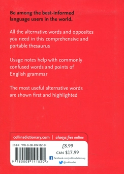 Паперова книга «Collins English Thesaurus: Pocket edition» - фото №3 - мініатюра
