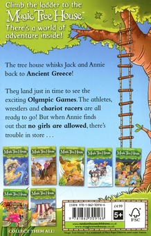 Паперова книга «Magic Tree House 16: Olympic Challenge!», автор Мері Поуп Осборн - фото №2 - мініатюра