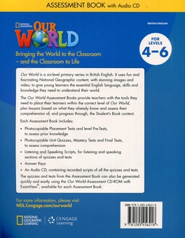 Бумажная книга «Our World 4-6 Assessment Book + Audio CD» - фото №2 - миниатюра