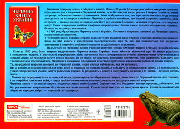Паперова книга «Тварини Червоної книги України. Демонстраційний матеріал» - фото №2 - мініатюра
