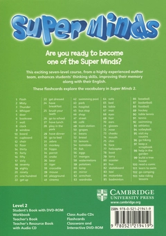 Бумажная книга «Super Minds 2 Flashcards (Pack of 103)», авторов Гюнтер Гернгросс, Питер Льюис-Джонс, Герберт Пухта - фото №2 - миниатюра