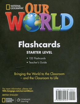 Бумажная книга «Our World Starter Flashcards» - фото №1 - миниатюра