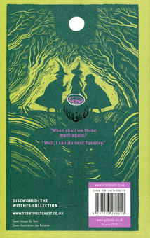 Бумажная книга «Wyrd Sisters», автор Терри Пратчетт - фото №2 - миниатюра