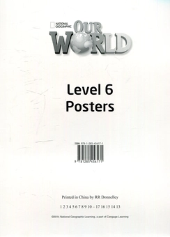 Бумажная книга «Our World 6 Poster Set» - фото №1 - миниатюра