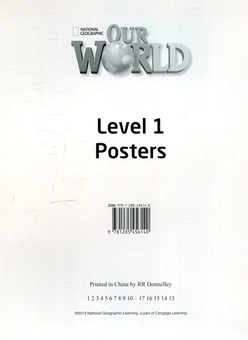 Бумажная книга «Our World 1 Poster Set» - фото №1 - миниатюра