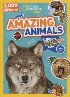 Бумажная книга «Amazing Animals. Super Sticker Activity Book» - фото №1 - миниатюра