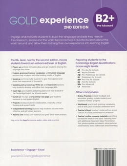 Бумажная книга «Gold Experience 2nd Edition B2 Student's Book», авторов Клэр Уолш, Линдси Варвик - фото №2 - миниатюра