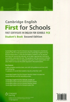Бумажная книга «Cambridge English First for Schools Student's Book» - фото №2 - миниатюра