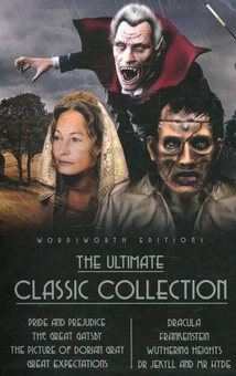 Бумажная книга «The Ultimate Classic Collection», авторов Мэри Шелли, Оскар Уайльд, Брэм Стокер, Роберт Льюис Стивенсон, Джейн Остин, Фрэнсис Скотт Фицджеральд, Чарльз Диккенс, Эмили Бронте - фото №3 - миниатюра