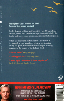 Бумажная книга «The Pelican Brief», автор Джон Гришэм - фото №2 - миниатюра