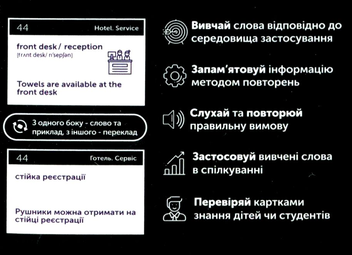 Бумажная книга «English HoReCa. 105 карток» - фото №4 - миниатюра