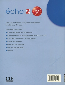 Бумажная книга «Echo 2 Cahier Personnel D'Apprentissage (+ Corriges et Transcriptions; + CD-ROM)», авторов Джеки Жирарде, Жак Пешер - фото №2 - миниатюра