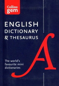 Паперова книга «Collins Gem. English Dictionary and Thesaurus» - фото №2 - мініатюра
