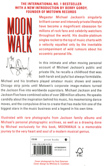 Паперова книга «Moonwalk», автор Майкл Джексон - фото №2 - мініатюра