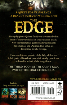 Бумажная книга «The Edge Chronicles 3: Clash of the Sky Galleons», авторов Пол Стюарт, Крис Ридделл - фото №2 - миниатюра