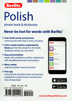 Паперова книга «Polish. Phrase book & dictionary» - фото №2 - мініатюра