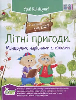 Паперова книга «Літні пригоди. Мандруємо чарівними стежками. Ти закінчив 1 клас», авторів Наталія Ковальчук, Антоніна Настенко - фото №1 - мініатюра