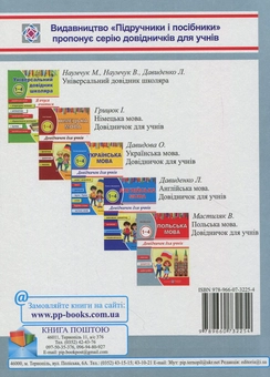 Бумажная книга «Польська мова. Довідничок для учнів 1-4 класів», автор Вита Мастиляк - фото №2 - миниатюра