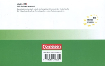 Бумажная книга «Studio 21 B1. Vokabeltaschenbuch» - фото №2 - миниатюра