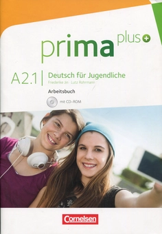 Паперова книга «Prima plus A2: Band 1. Arbeitsbuch (+CD-ROM)», авторів Лутц Рорманн, Дагмар Гарві - фото №1 - мініатюра