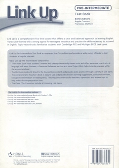 Бумажная книга «Link Up. Pre-intermediate. Test Book», авторов Франческа Стаффорд, Энджела Кассонс - фото №2 - миниатюра
