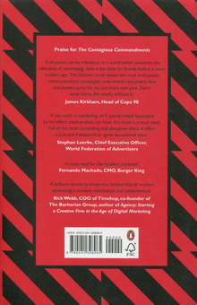 Паперова книга «The Contagious Commandments. Ten Steps to Brand Bravery», авторів Пол Кемп-Робертсон, Кріс Барт - фото №2 - мініатюра