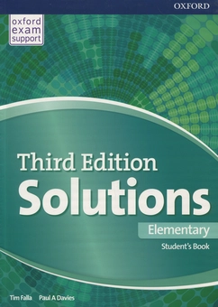 Бумажная книга «Solutions Elementary Student's Book» - фото №1 - миниатюра