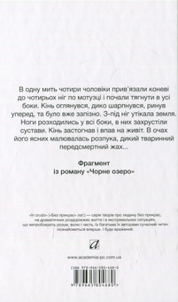 Бумажная книга «Чорне озеро (Кара-Кол)», автор Владимир Гжицкий - фото №2 - миниатюра