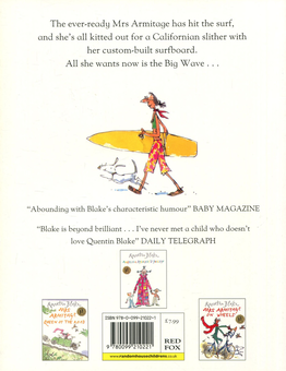 Бумажная книга «Mrs Armitage and the Big Wave», автор Квентин Блейк - фото №2 - миниатюра