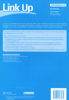 Бумажная книга «Link Up. Intermediate Workbook», авторов Франческа Стаффорд, Энджела Кассонс - фото №2 - миниатюра
