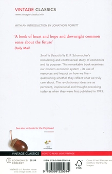 Бумажная книга «Small Is Beautiful. A Study of Economics as if People Mattered», автор Эрнст Шумахер - фото №2 - миниатюра