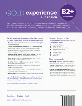 Бумажная книга «Gold Experience. Student's Book. B2+», автор Линдси Варвик - фото №2 - миниатюра