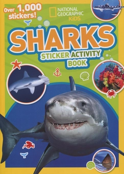 Паперова книга «Sharks. Sticker Activity Book» - фото №1 - мініатюра