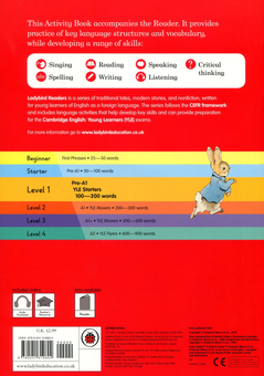 Бумажная книга «The Tale of Peter Rabbit Activity Book. Level 1» - фото №2 - миниатюра