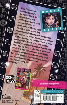 Бумажная книга «Monster High: Frights, Camera, Action! The Junior Novel», автор Пердита Финн - фото №2 - миниатюра