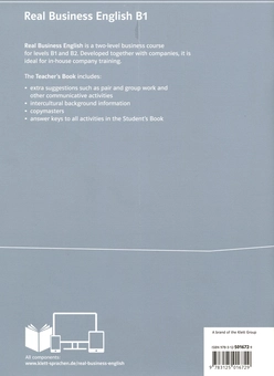 Бумажная книга «Real Business English B1. Teacher's Book», автор Сьюзен Веттер-Маккоу - фото №2 - миниатюра