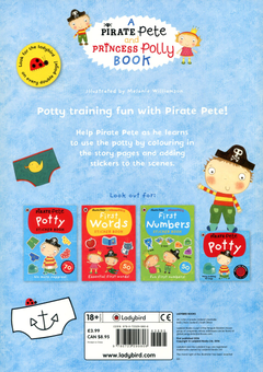 Бумажная книга «Pirate Pete. Potty Colouring Book» - фото №2 - миниатюра