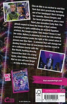 Паперова книга «Monster High: Boo York, Boo York: The Junior Novel», автор Пердіта Фінн - фото №2 - мініатюра
