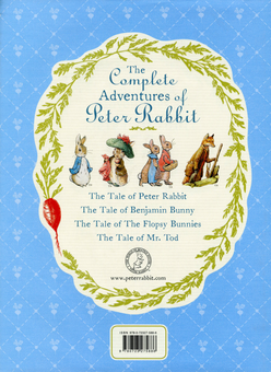 Паперова книга «The Complete Adventures of Peter Rabbit», автор Беатріс Поттер - фото №2 - мініатюра