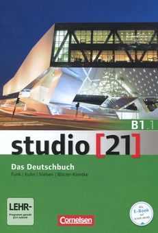 Паперова книга «Studio 21 B1/1. Deutschbuch (+ DVD)», авторів Герман Функ, Кристина Кун, Бріта Вінзер-Кіонтке, Лаура Нільсен - фото №1 - мініатюра