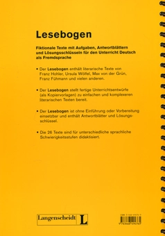 Паперова книга «Lesebogen. Fiktionale Texte Mit Aufgaben», авторів Кеес ван Юнен, Жак Моро, Філіп де Нюс, Мей Вільденбест - фото №2 - мініатюра