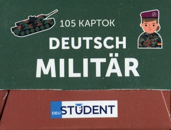 Бумажная книга «Картки для вивчення німецьких слів. Militär Deutsch / Військова лексика (105 флеш-карток)» - фото №2 - миниатюра