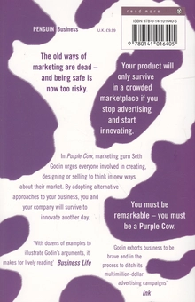 Паперова книга «Purple Cow: Transform Your Business by Being Remarkable», автор Сет Ґодін - фото №2 - мініатюра