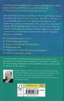 Паперова книга «The Gift of Therapy», автор Ірвін Ялом - фото №2 - мініатюра